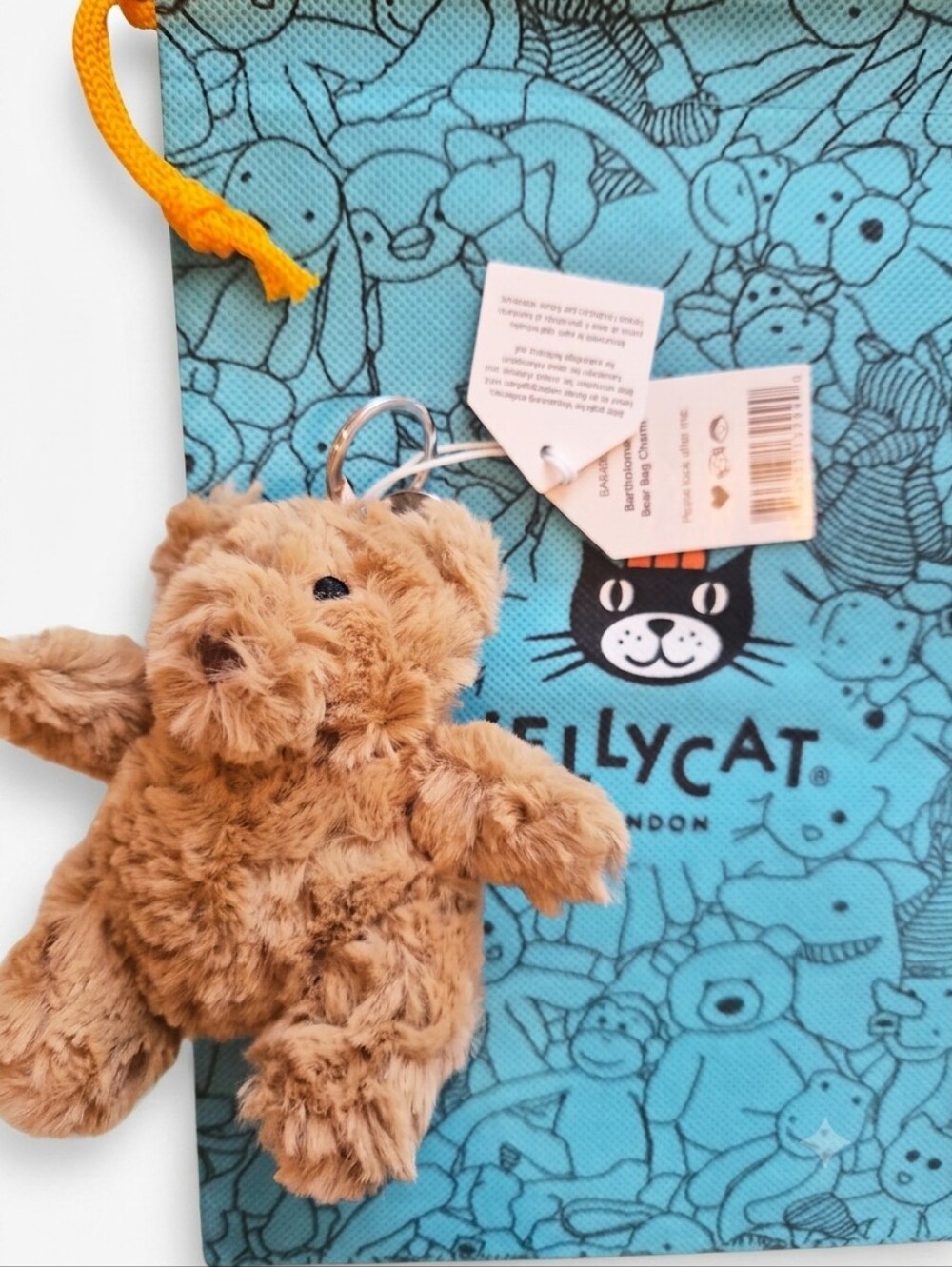 Jellycat Bear Bag Charm